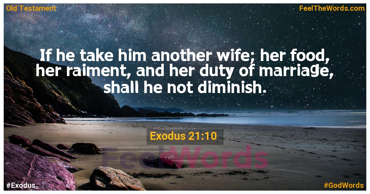 Exodus 21:10
