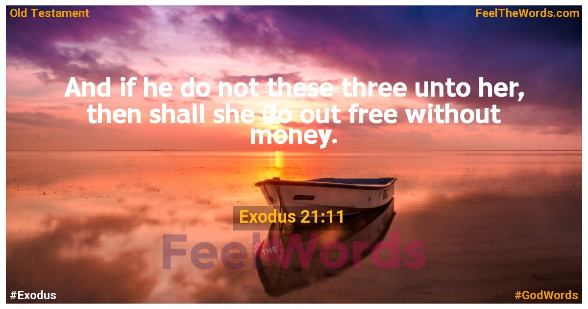 Exodus 21:11