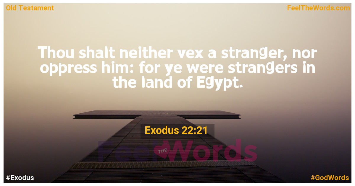 Exodus 22:21