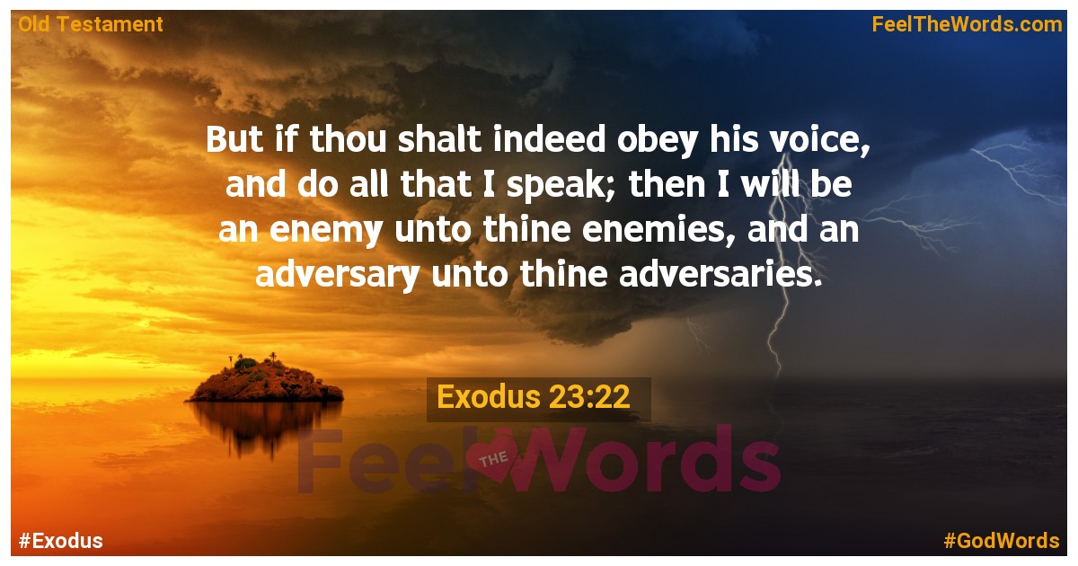 Exodus 23:22