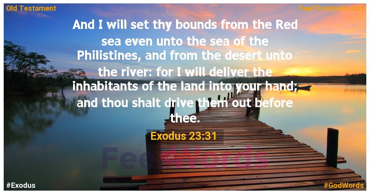 Exodus 23:31