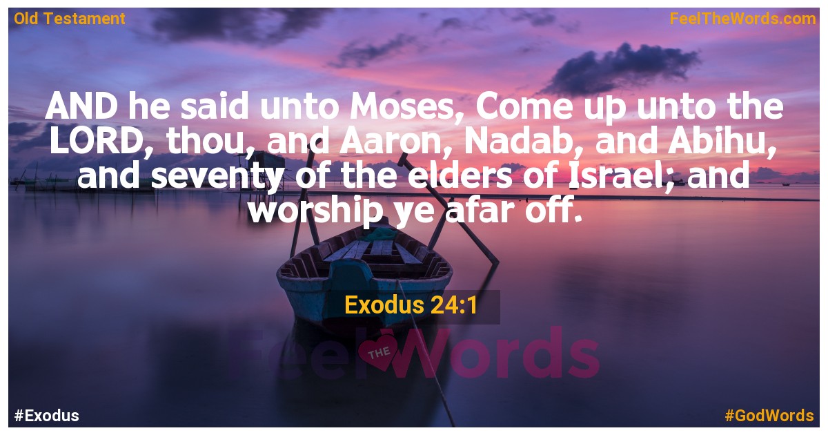 Exodus 24:1