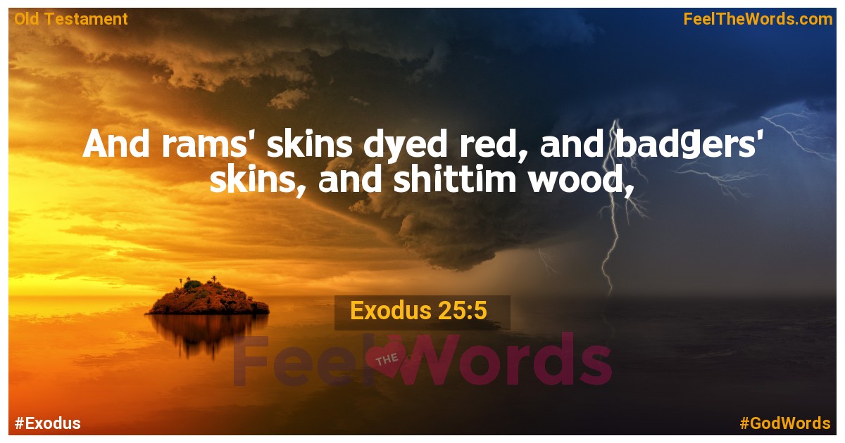 Exodus 25:5