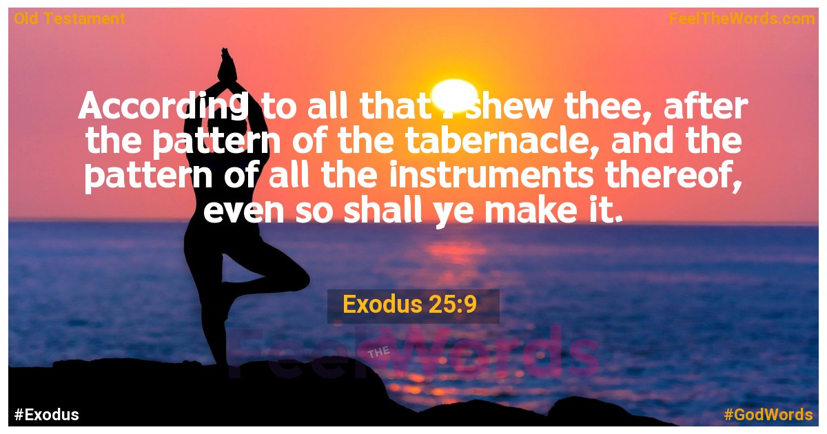 Exodus 25:9