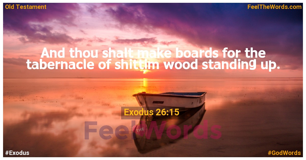Exodus 26:15