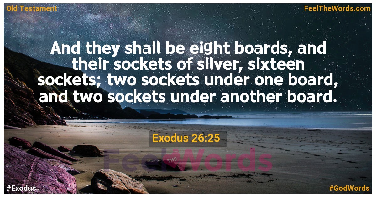 Exodus 26:25
