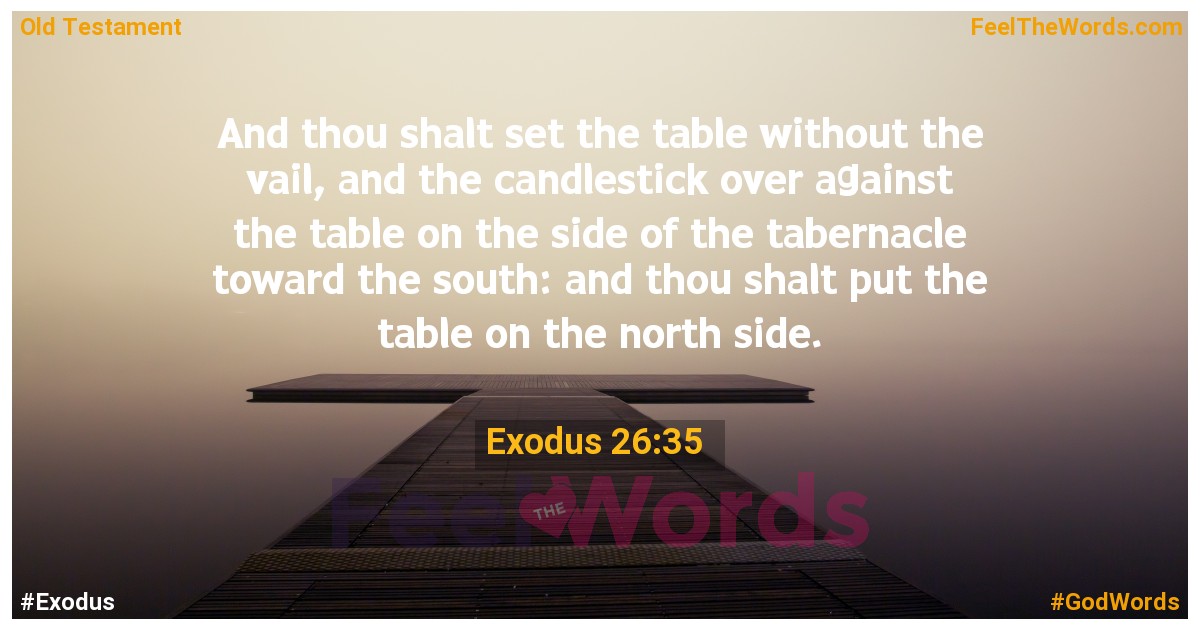 Exodus 26:35
