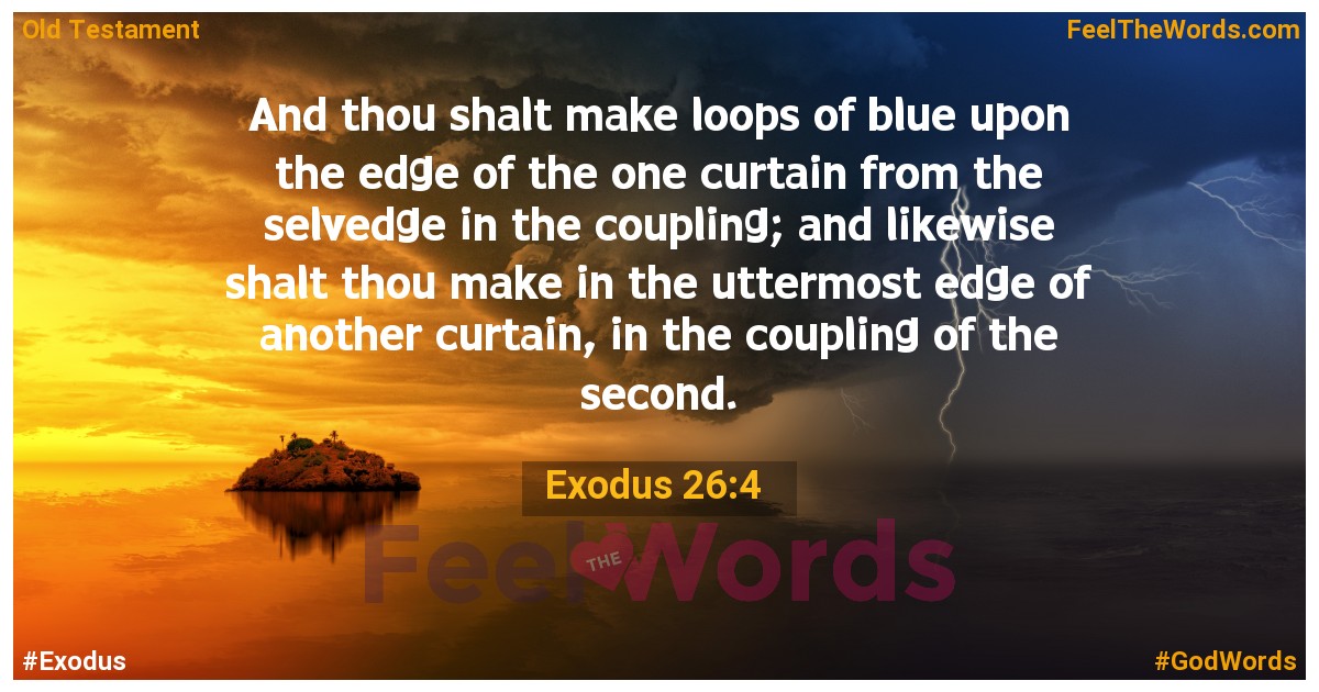 Exodus 26:4