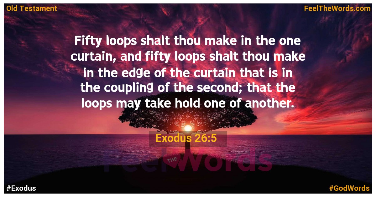 Exodus 26:5