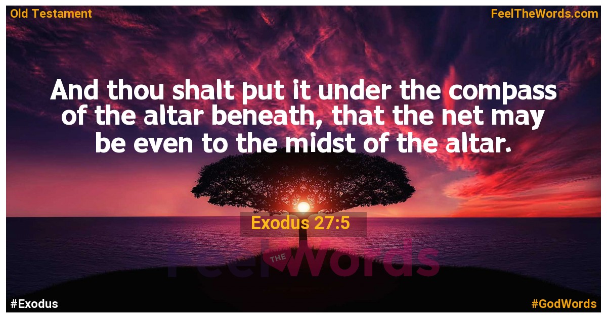Exodus 27:5