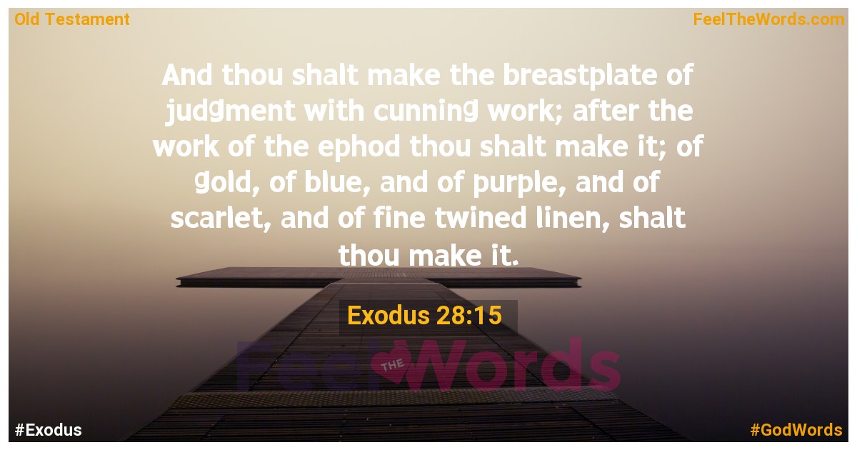 Exodus 28:15