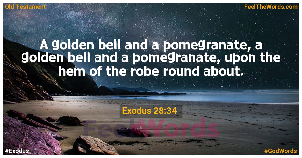 Exodus 28:34