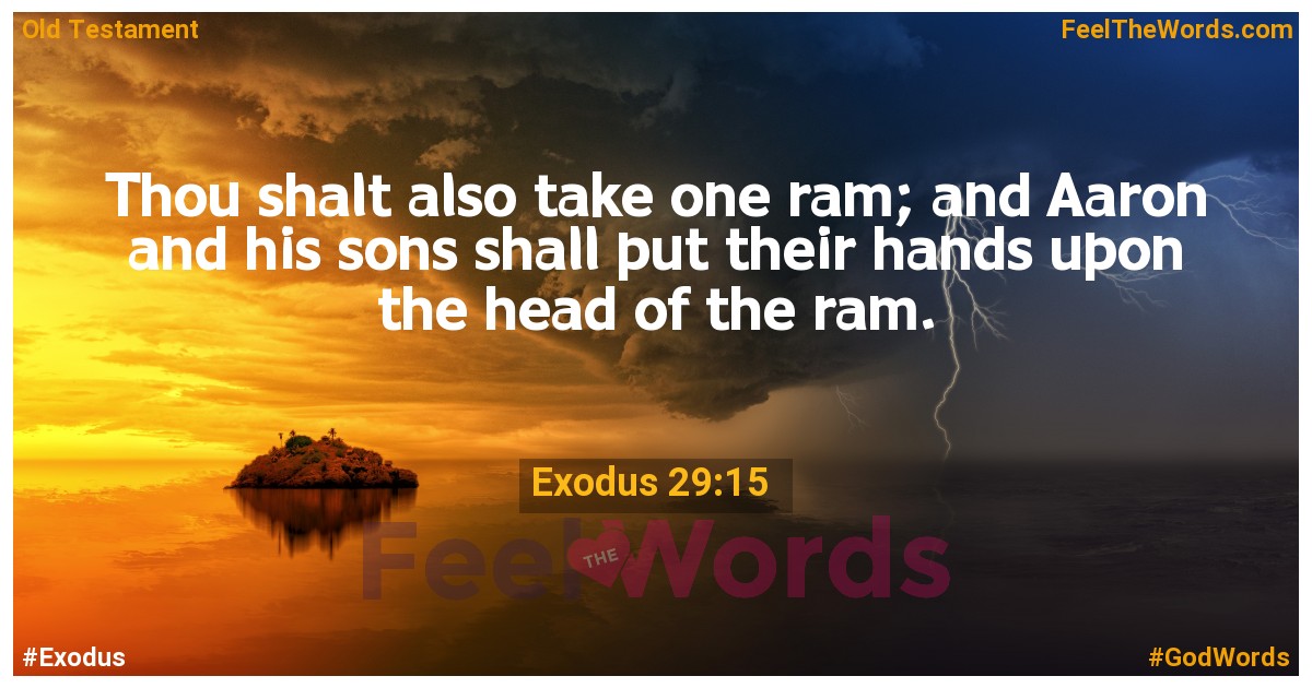 Exodus 29:15