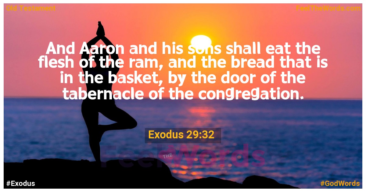 Exodus 29:32