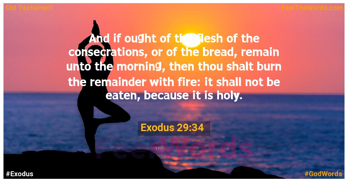 Exodus 29:34