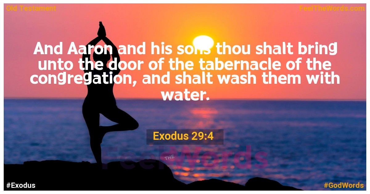 Exodus 29:4
