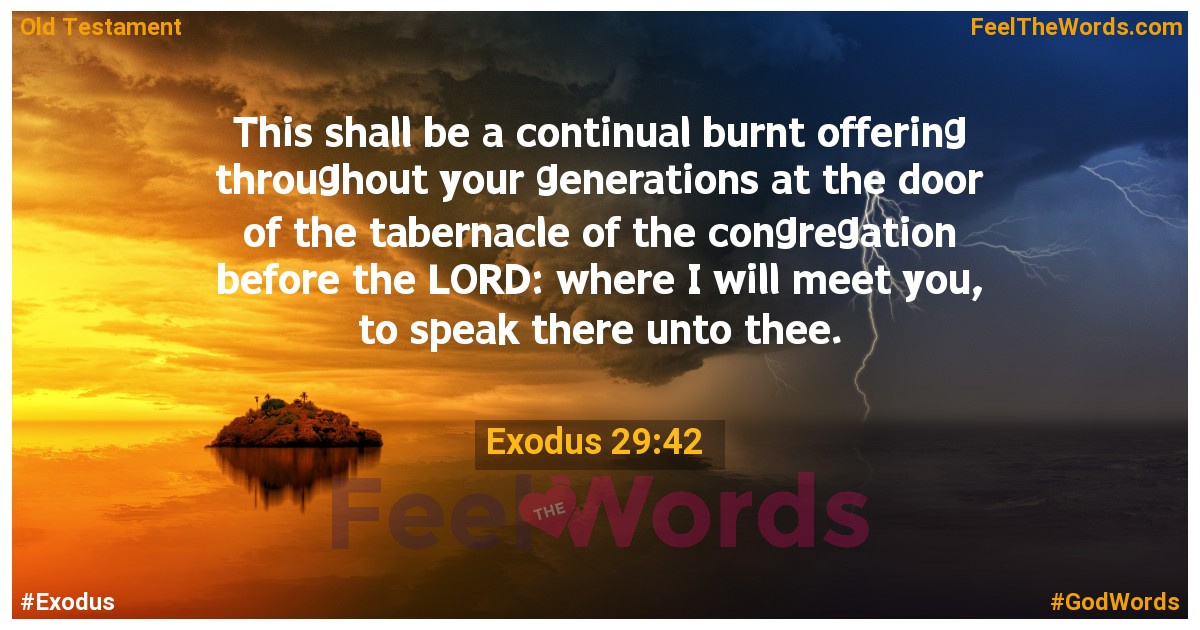 Exodus 29:42