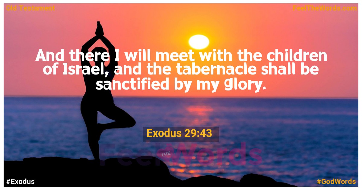 Exodus 29:43