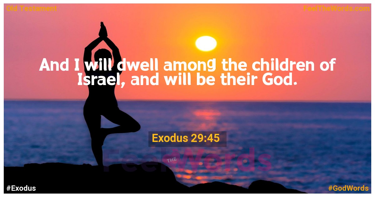 Exodus 29:45