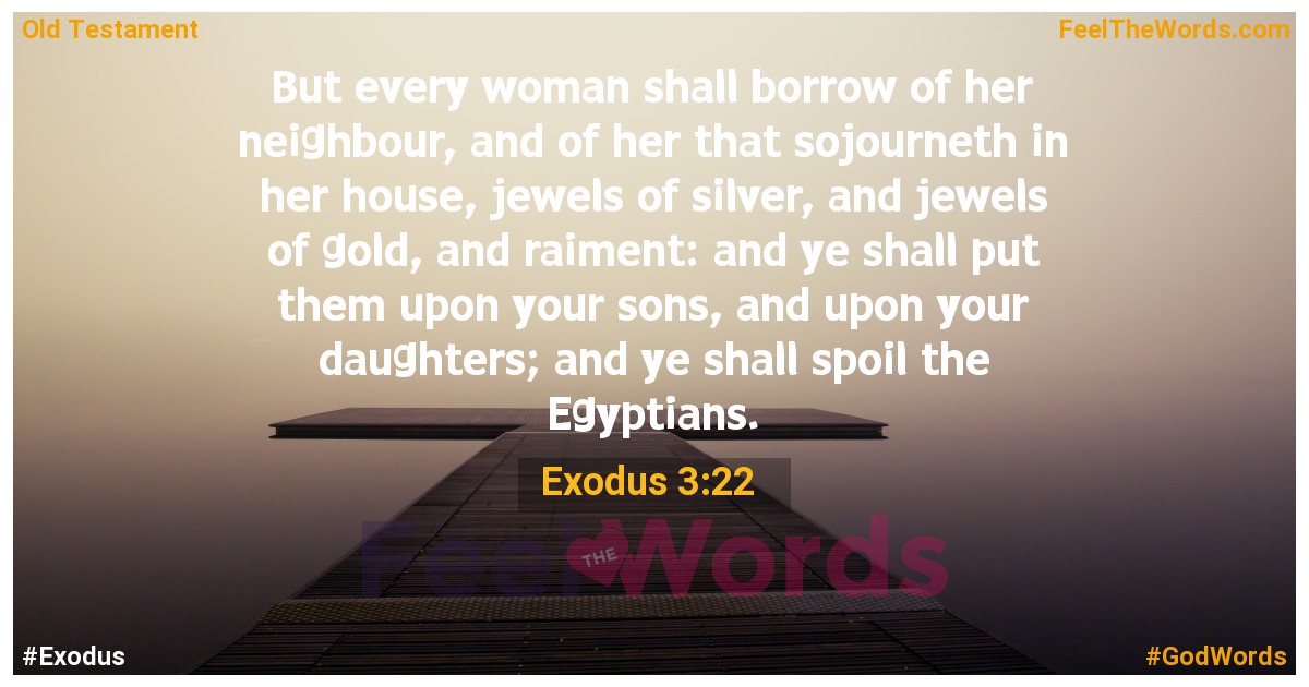 Exodus 3:22