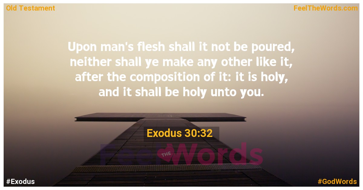 Exodus 30:32