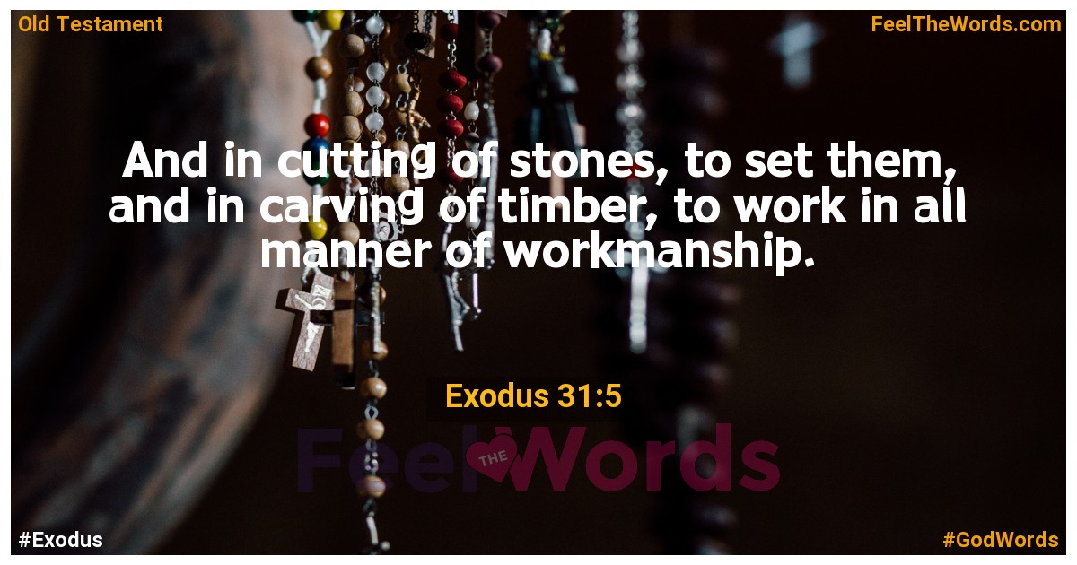 Exodus 31:5