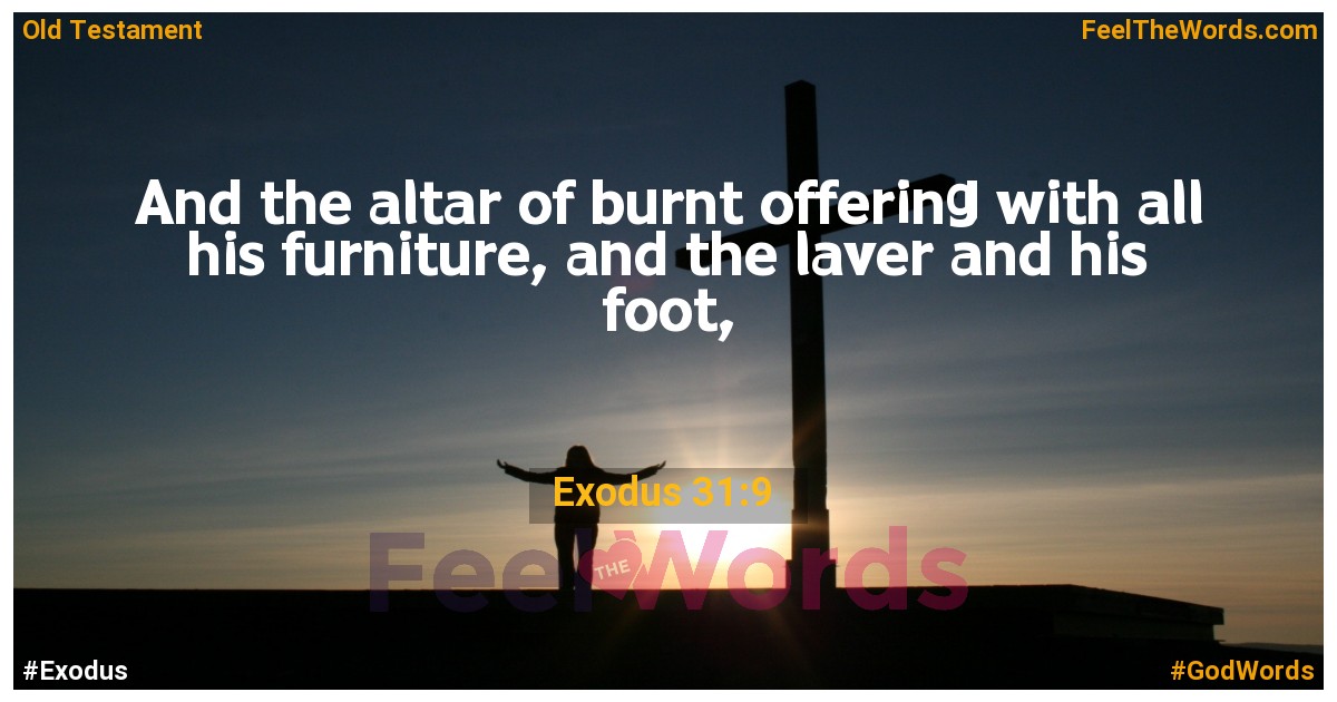 Exodus 31:9