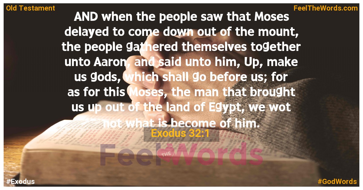 Exodus 32:1