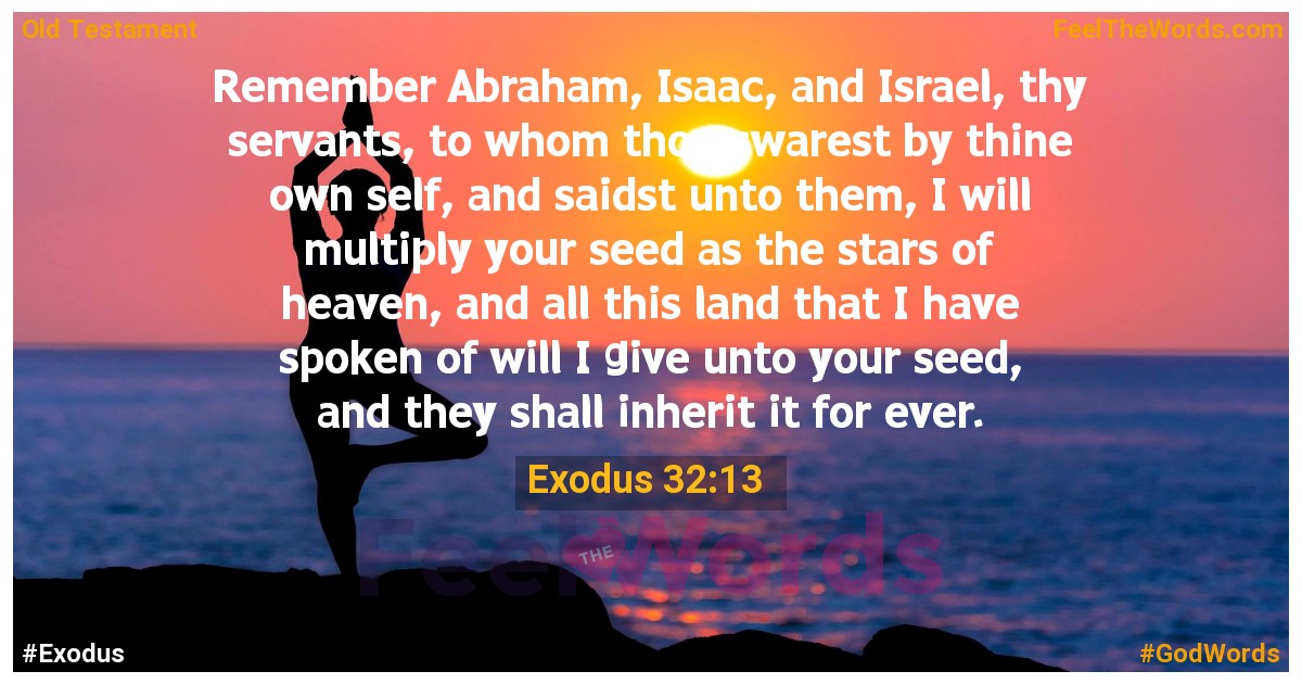 Exodus 32:13
