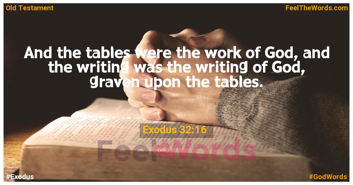Exodus 32:16