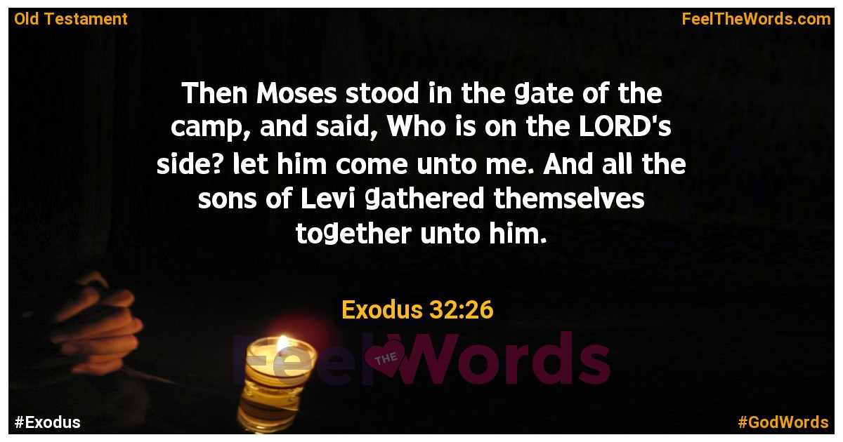 Exodus 32:26