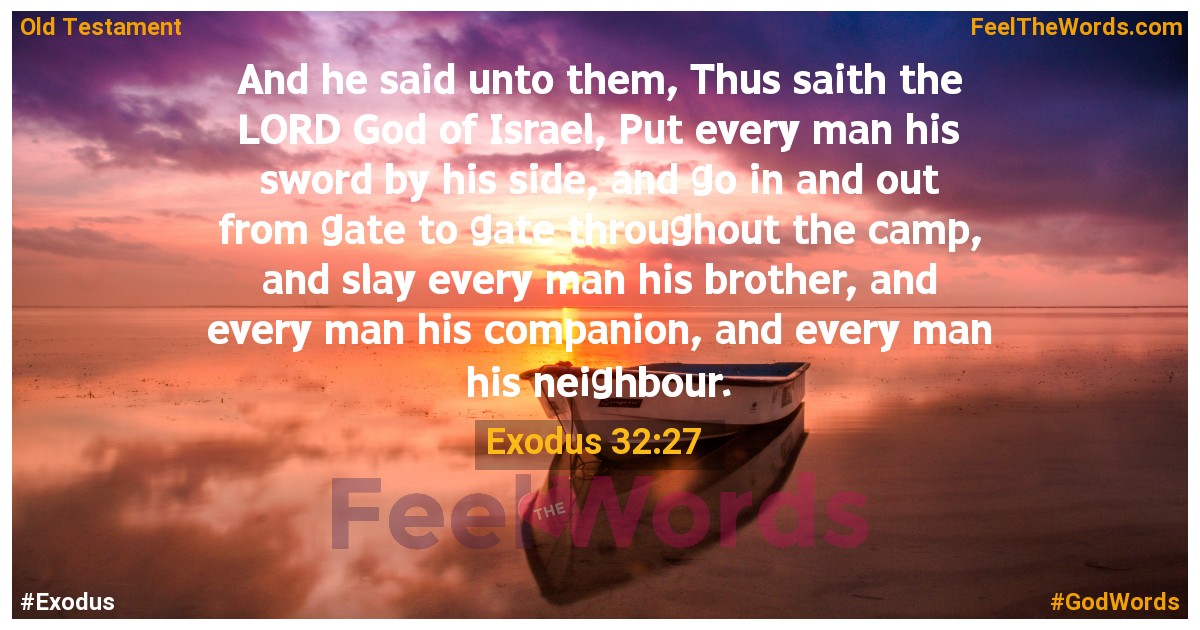 Exodus 32:27