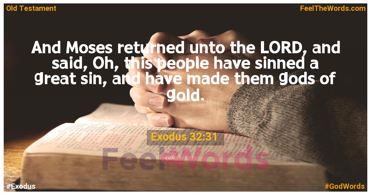Exodus 32:31