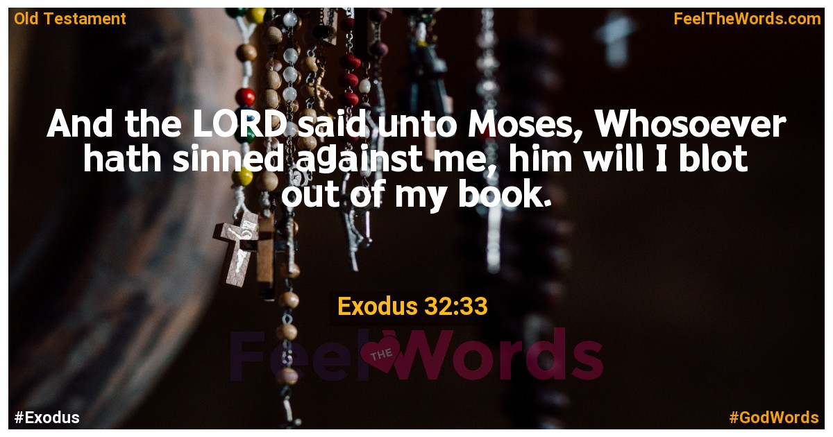 Exodus 32:33