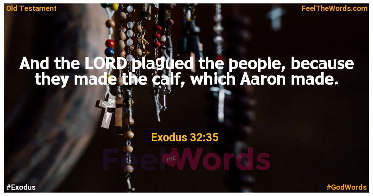 Exodus 32:35
