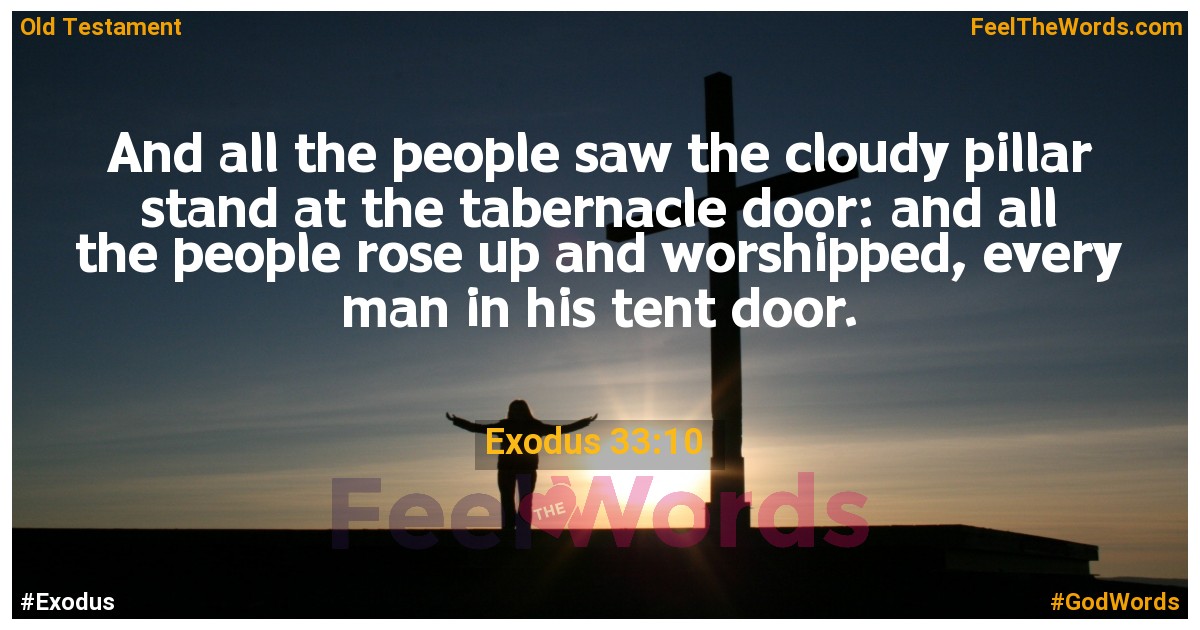 Exodus 33:10