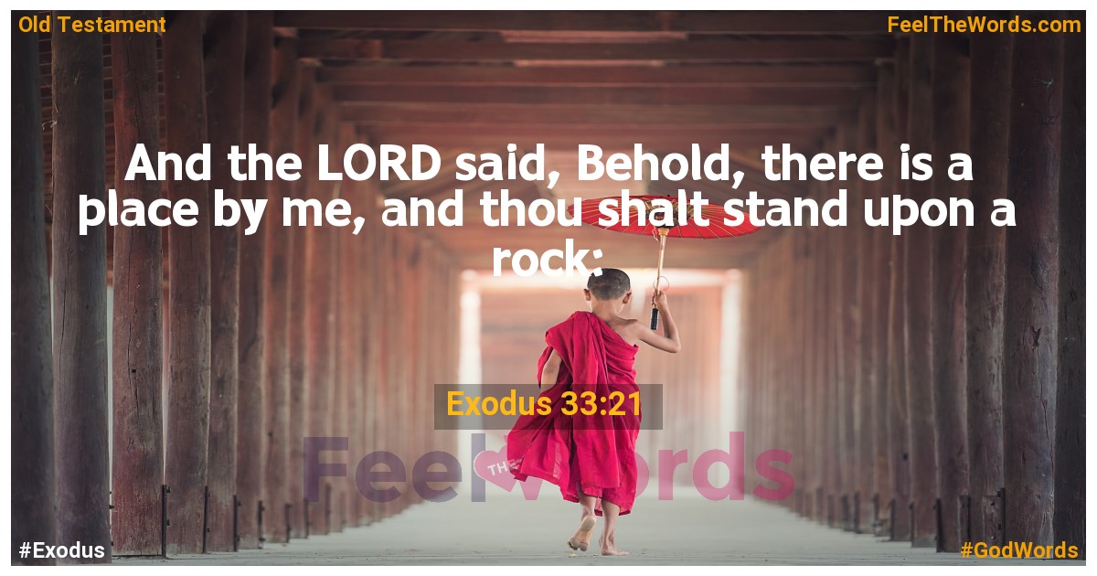 Exodus 33:21