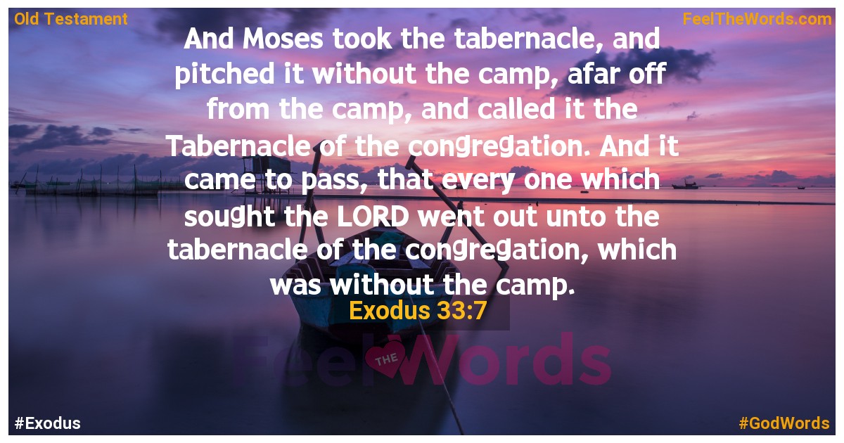 Exodus 33:7
