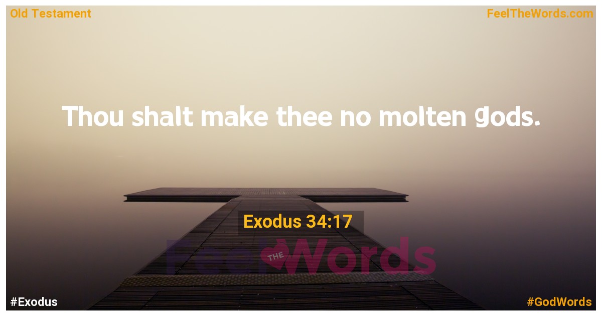 Exodus 34:17