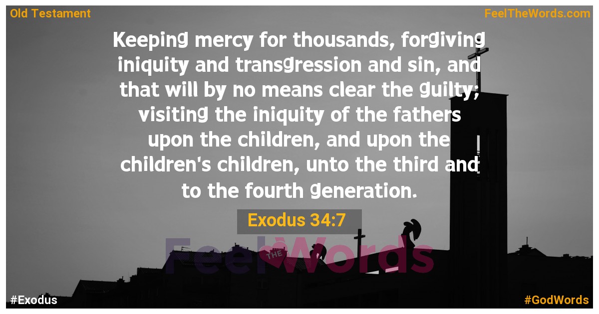 Exodus 34:7