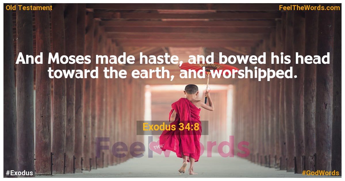 Exodus 34:8