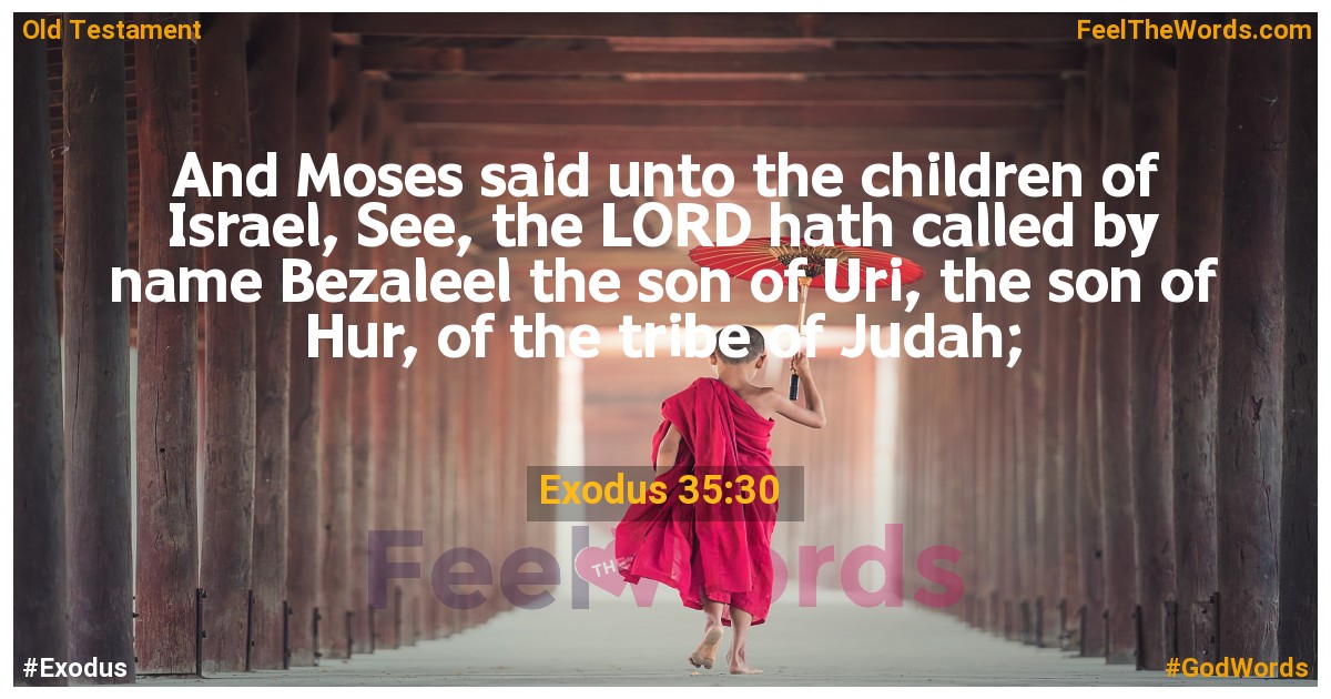 Exodus 35:30