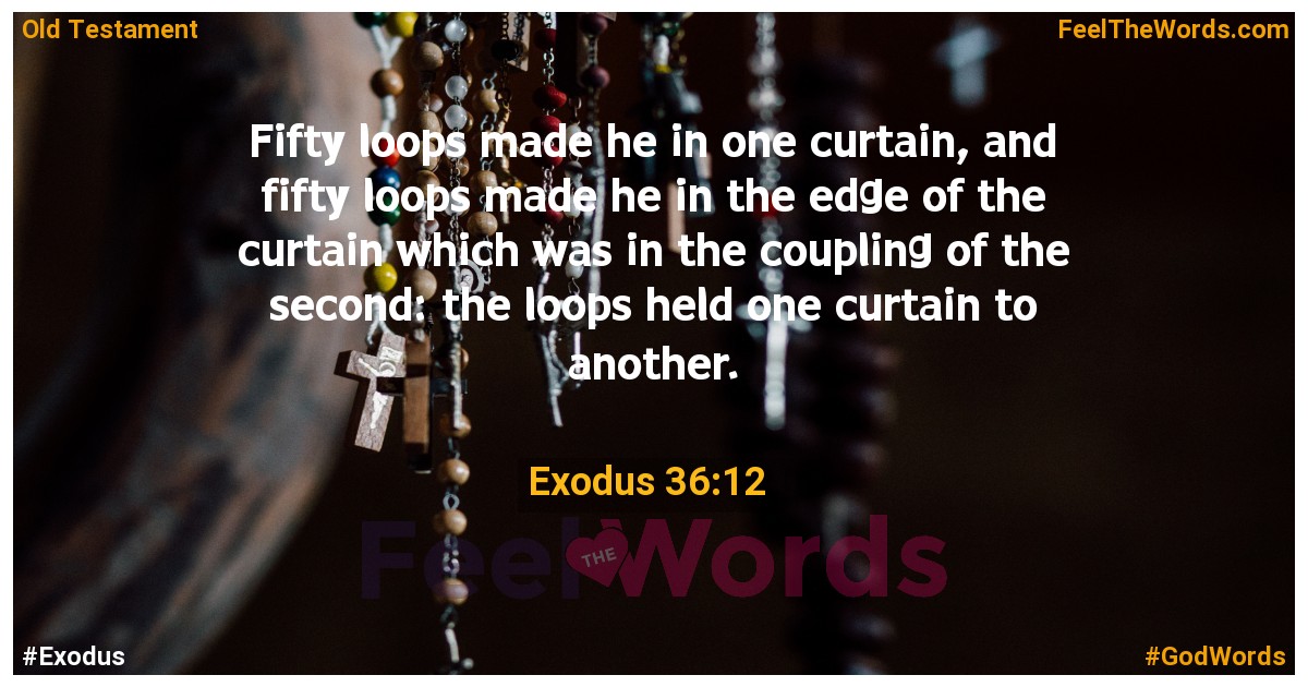 Exodus 36:12