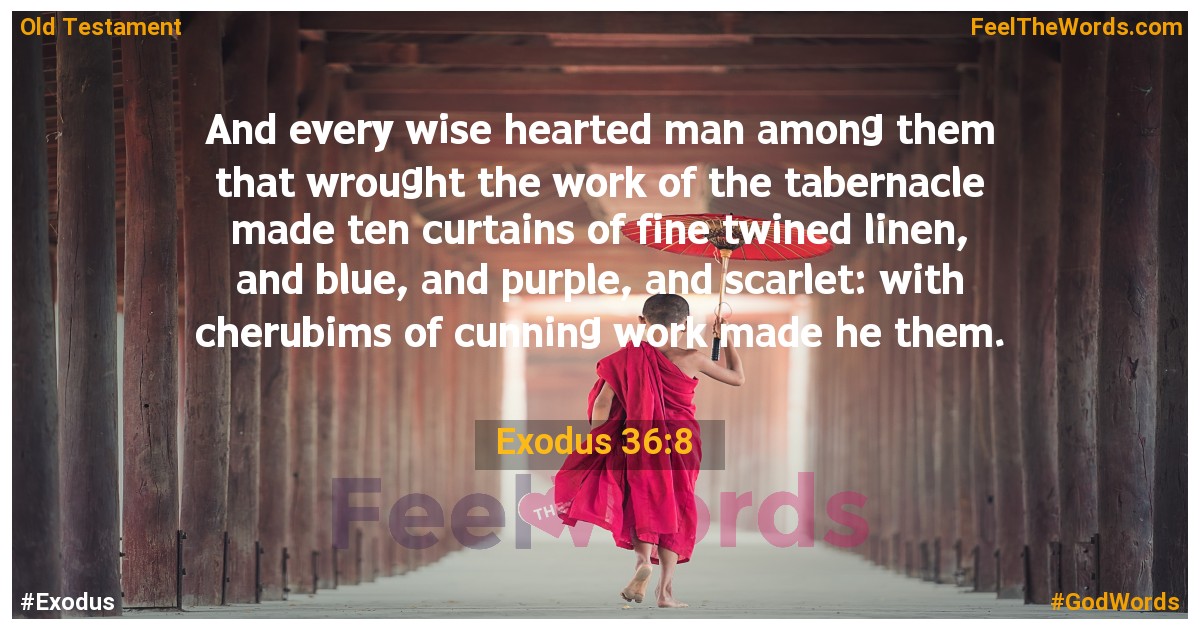 Exodus 36:8