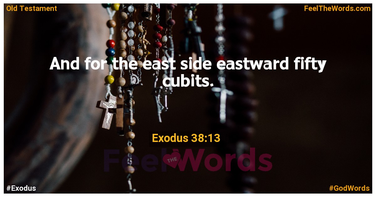 Exodus 38:13