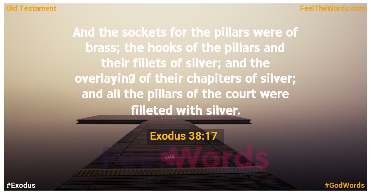 Exodus 38:17