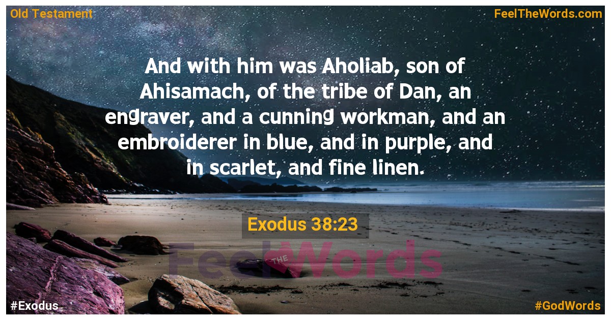 Exodus 38:23