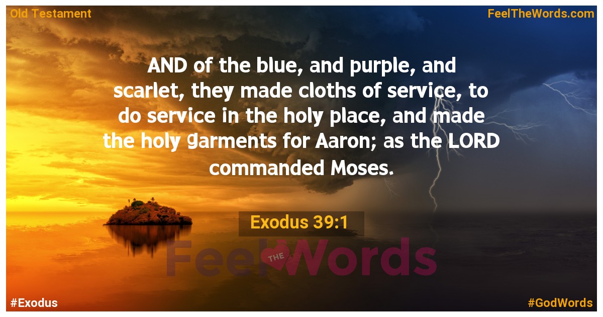 Exodus 39:1