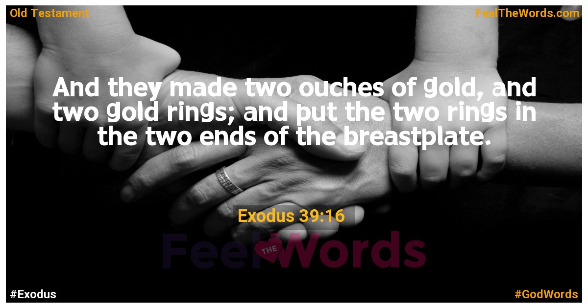 Exodus 39:16