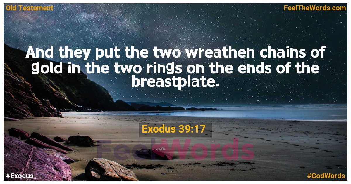 Exodus 39:17